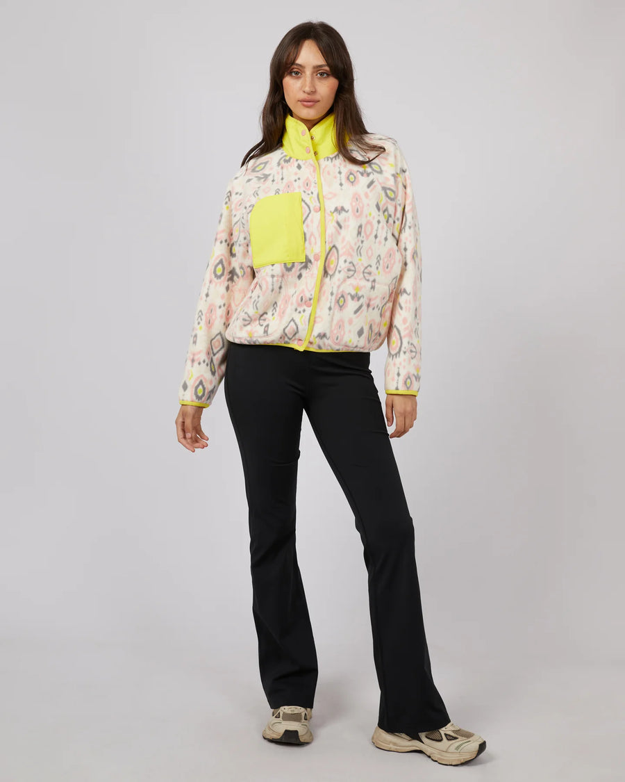 All About Eve - EXPLORE TEDDY JACKET PRINT