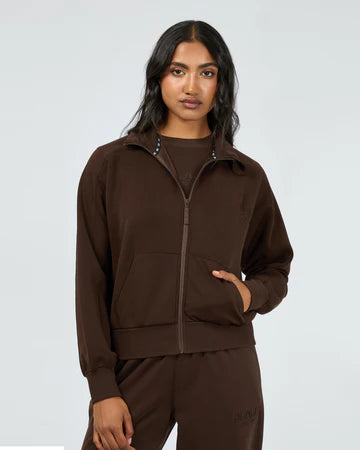 All About Eve - Luxe Active Zip Through - Brown