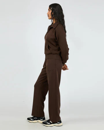 All About Eve - Luxe Active Zip Through - Brown