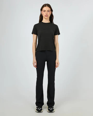 All About Eve - Active Rib Flare Legging - Black
