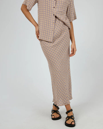 All About Eve - Harri Slip Skirt Print