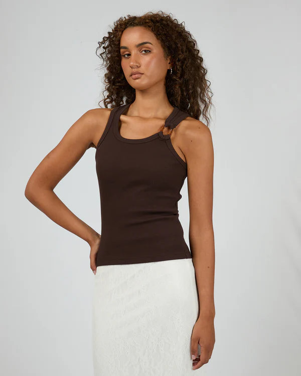 All About Eve - Sierra Tank - Brown