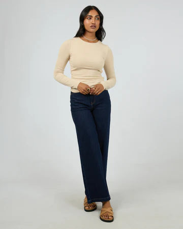 All About Eve - Kylie Long Sleeve Top - Oat