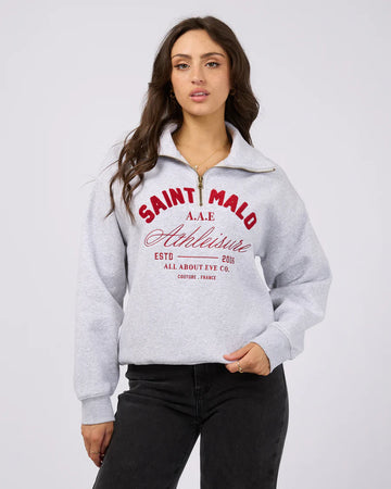 All About Eve - Saint Malo Quarter Zip - Snow