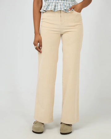 All About Eve - Emma Cord Pant - Vanilla