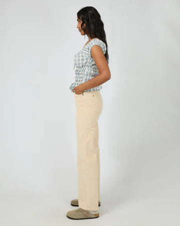 All About Eve - Emma Cord Pant - Vanilla