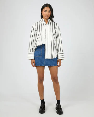 All About Eve - Marine Shirt - White