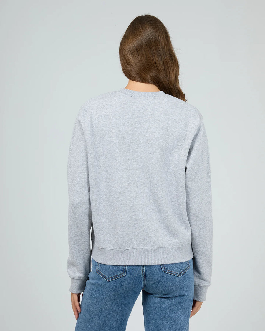 All About Eve - Brooklyn Regular Crew - Grey Marle