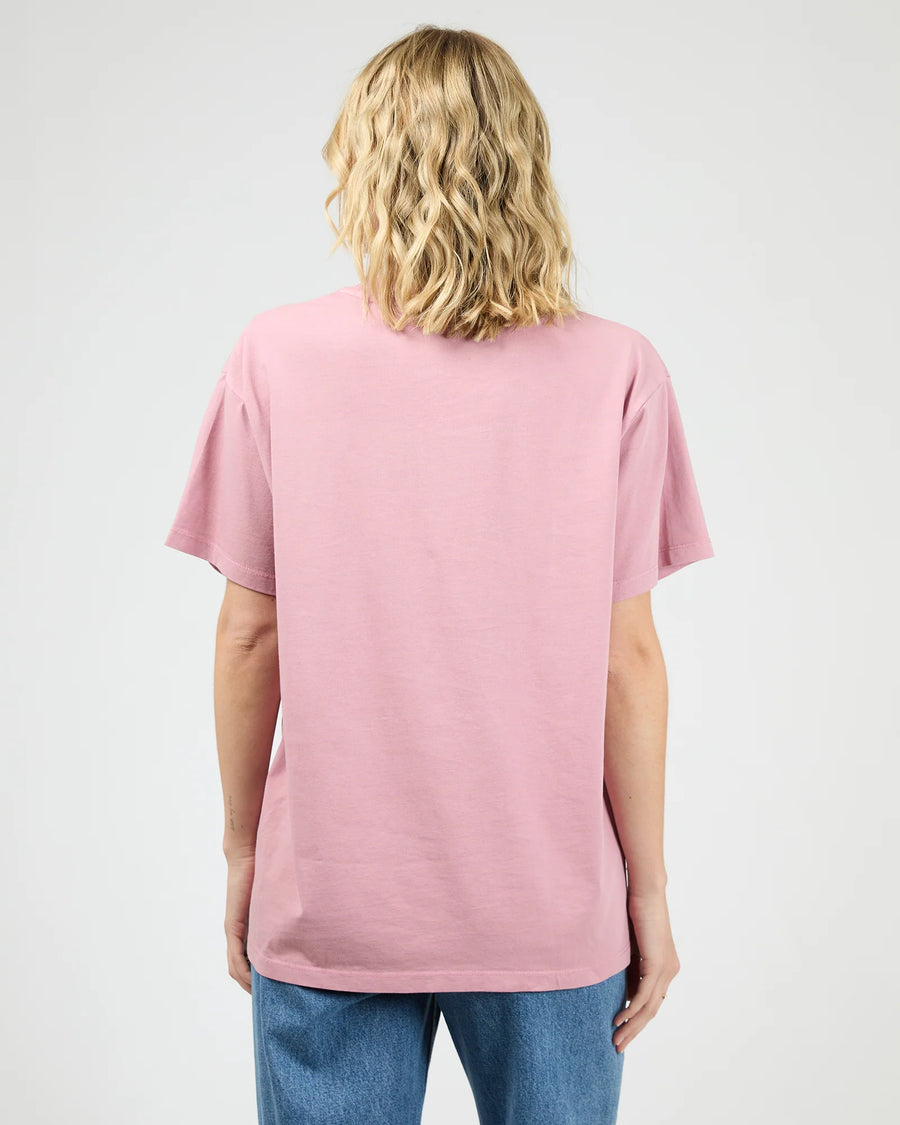 All About Eve - Rocky Mountains Relaxed Tee - Quartz Pink