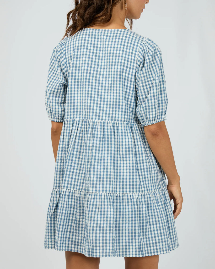 All About Eve - Micky Short Sleeve Mini Dress - Check