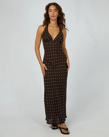 All About Eve - Emelia Maxi Dress - Brown