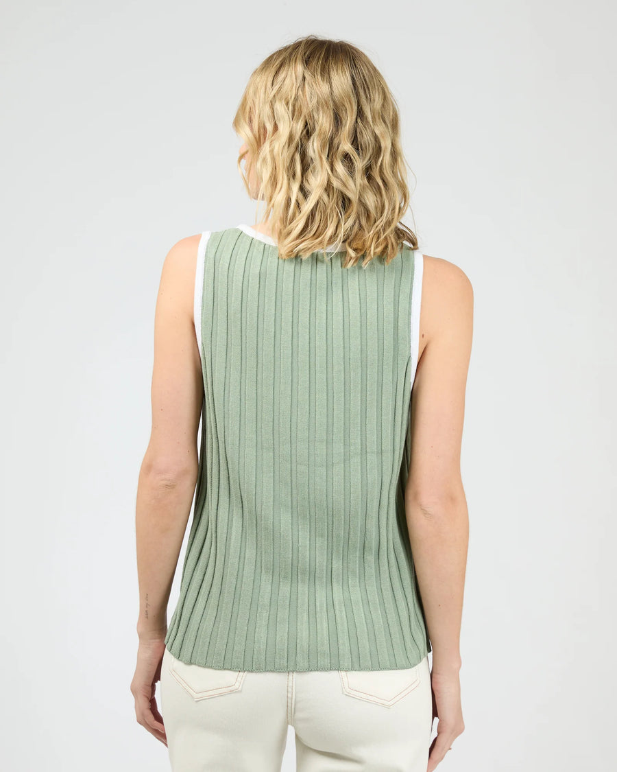 All About Eve - Sigrid Top - Sage