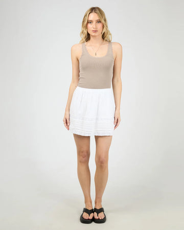All About Eve - Dusty Skirt - White