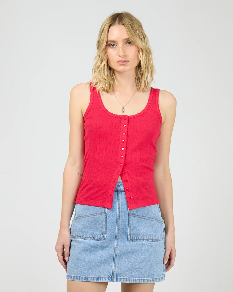All About Eve - Tia Tank - Red