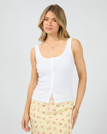 All About Eve - Tia Tank - White
