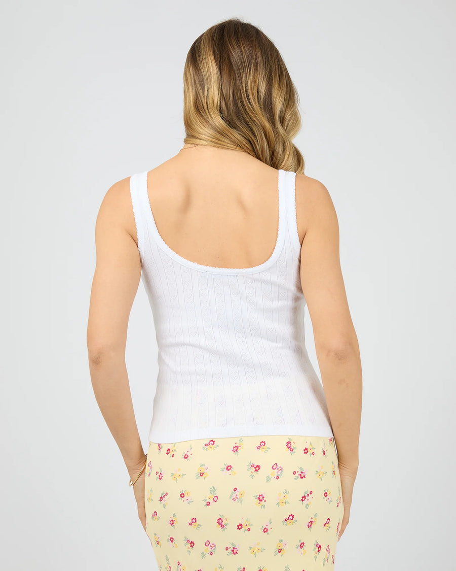 All About Eve - Tia Tank - White