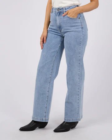 All About Eve - Jacqui Wide Leg - Light Denim