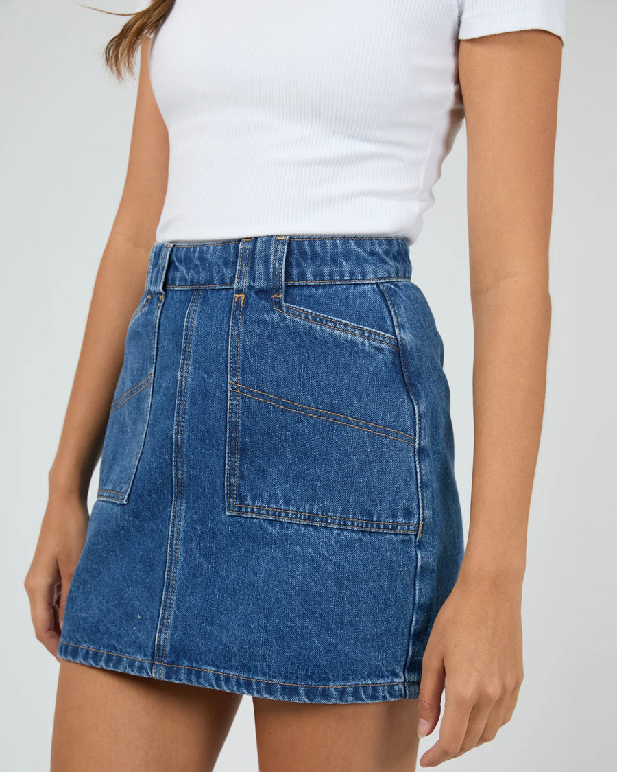 All About Eve - Becca Skirt - Heritage Blue