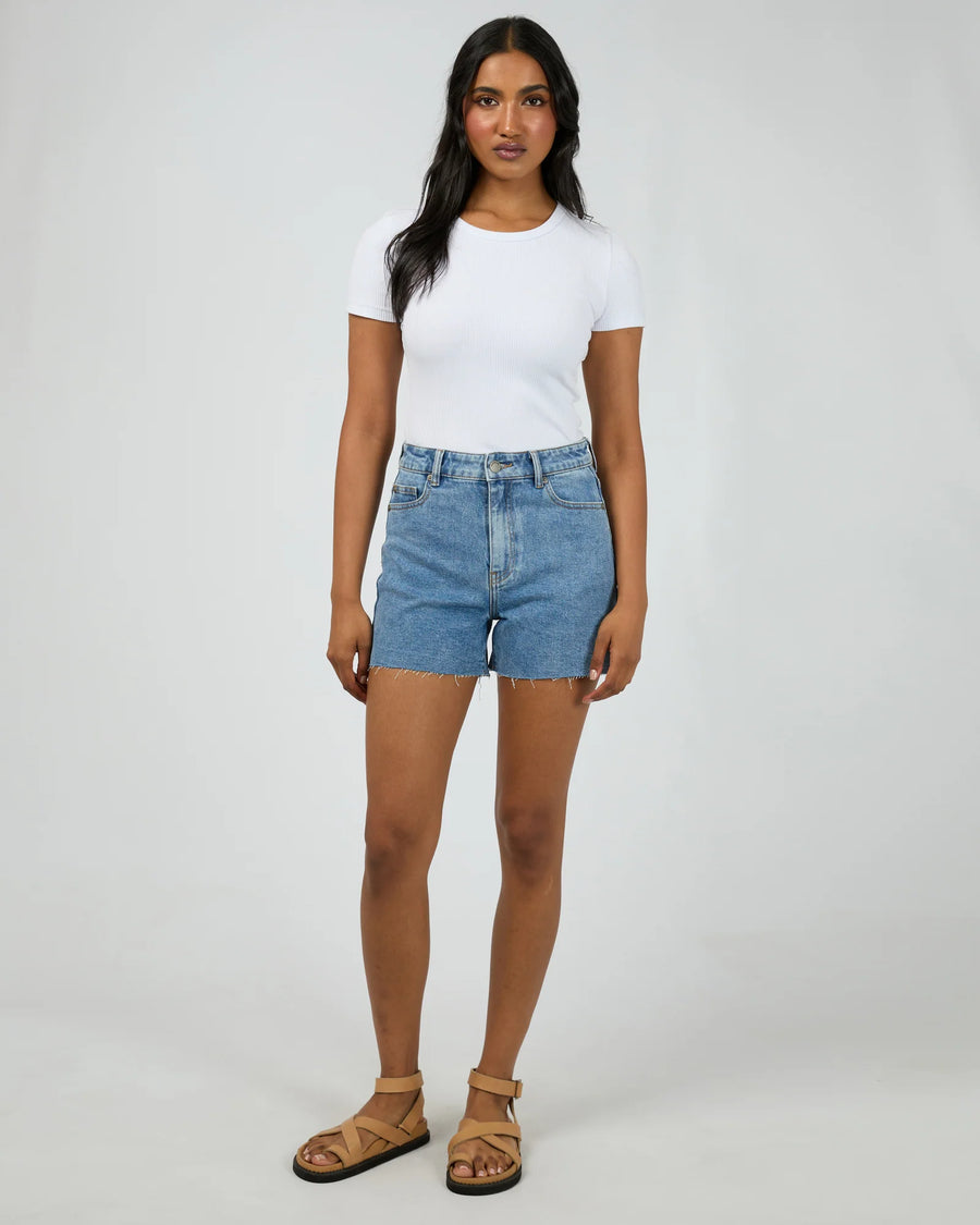 All About Eve - Ricky Denim Short - Light Blue