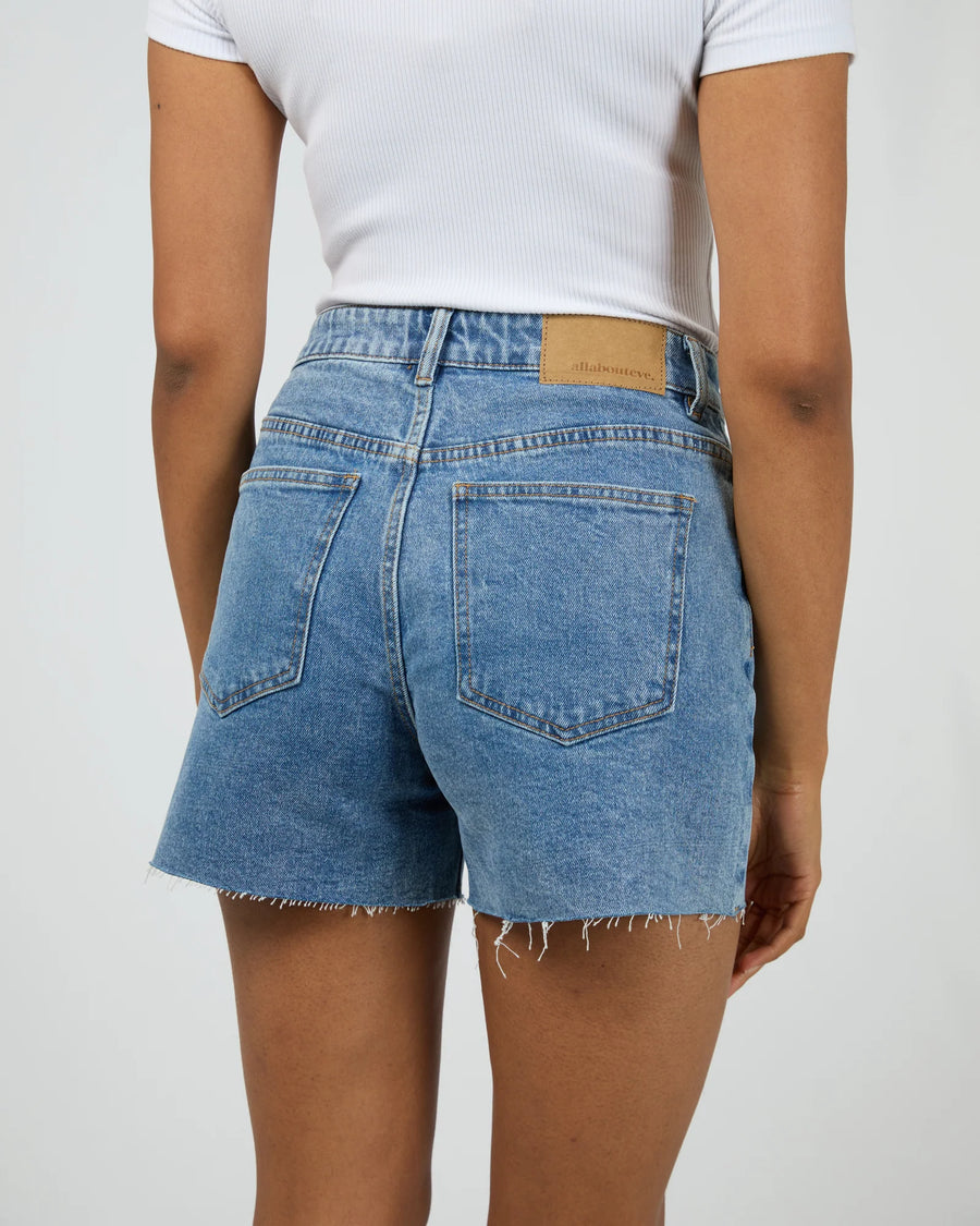 All About Eve - Ricky Denim Short - Light Blue