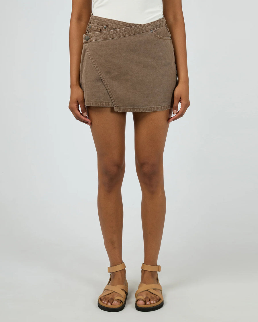 All About Eve - Lenni Mini Skort - Coco