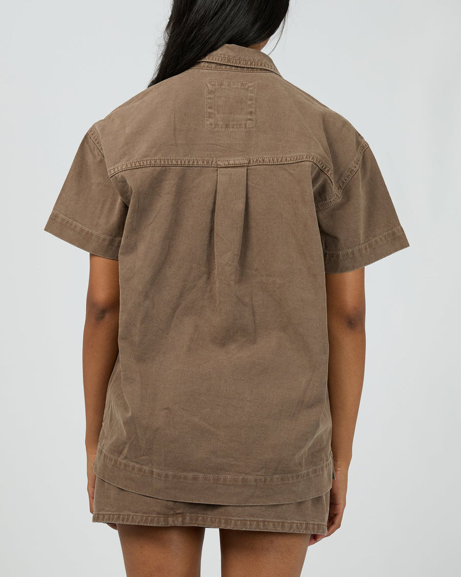 All About Eve - Simi Denim Shirt - Cocoa
