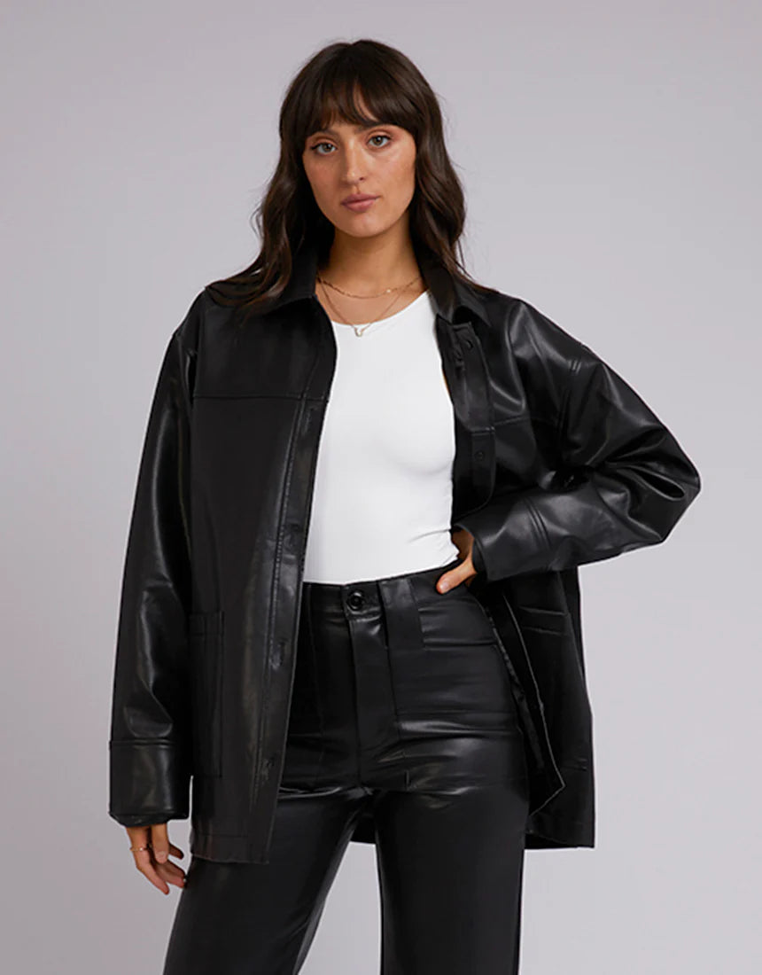 All About Eve - Eve Luxe Shacket - Black