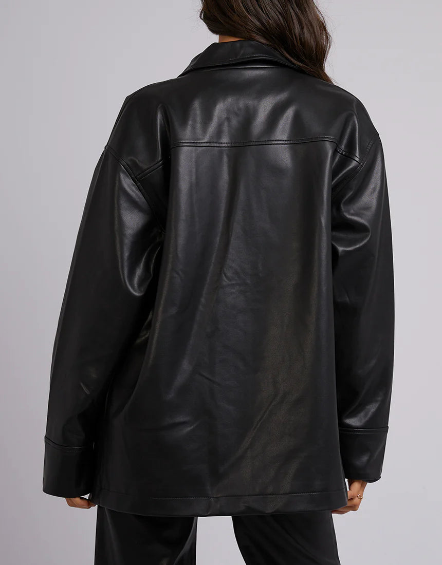 All About Eve - Eve Luxe Shacket - Black
