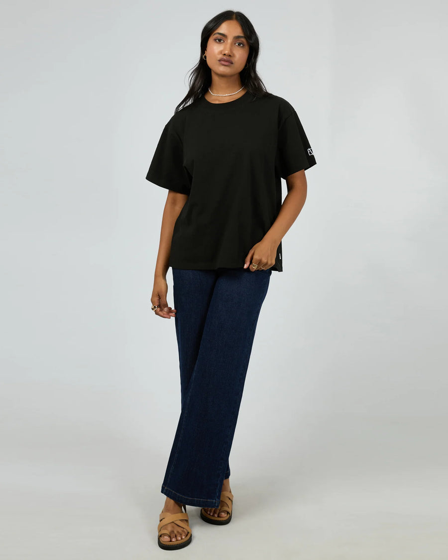 All About Eve - Eve Basic Monogram Tee Black
