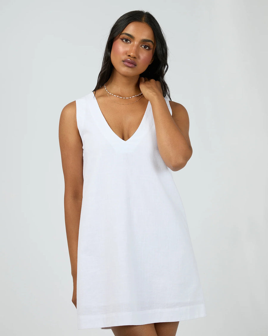 All About Eve - Essential Mini Dress - White