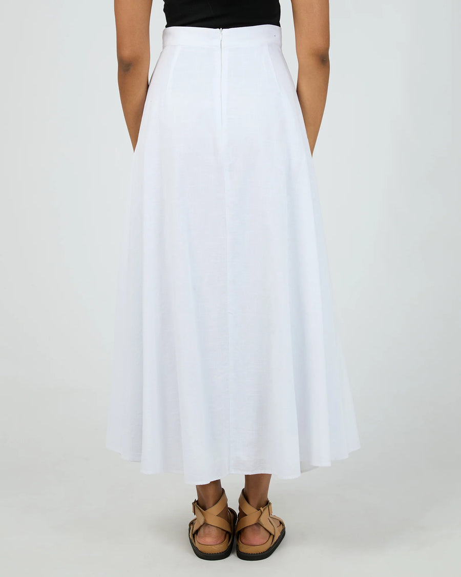 All About Eve - Essential Maxi Skirt - White