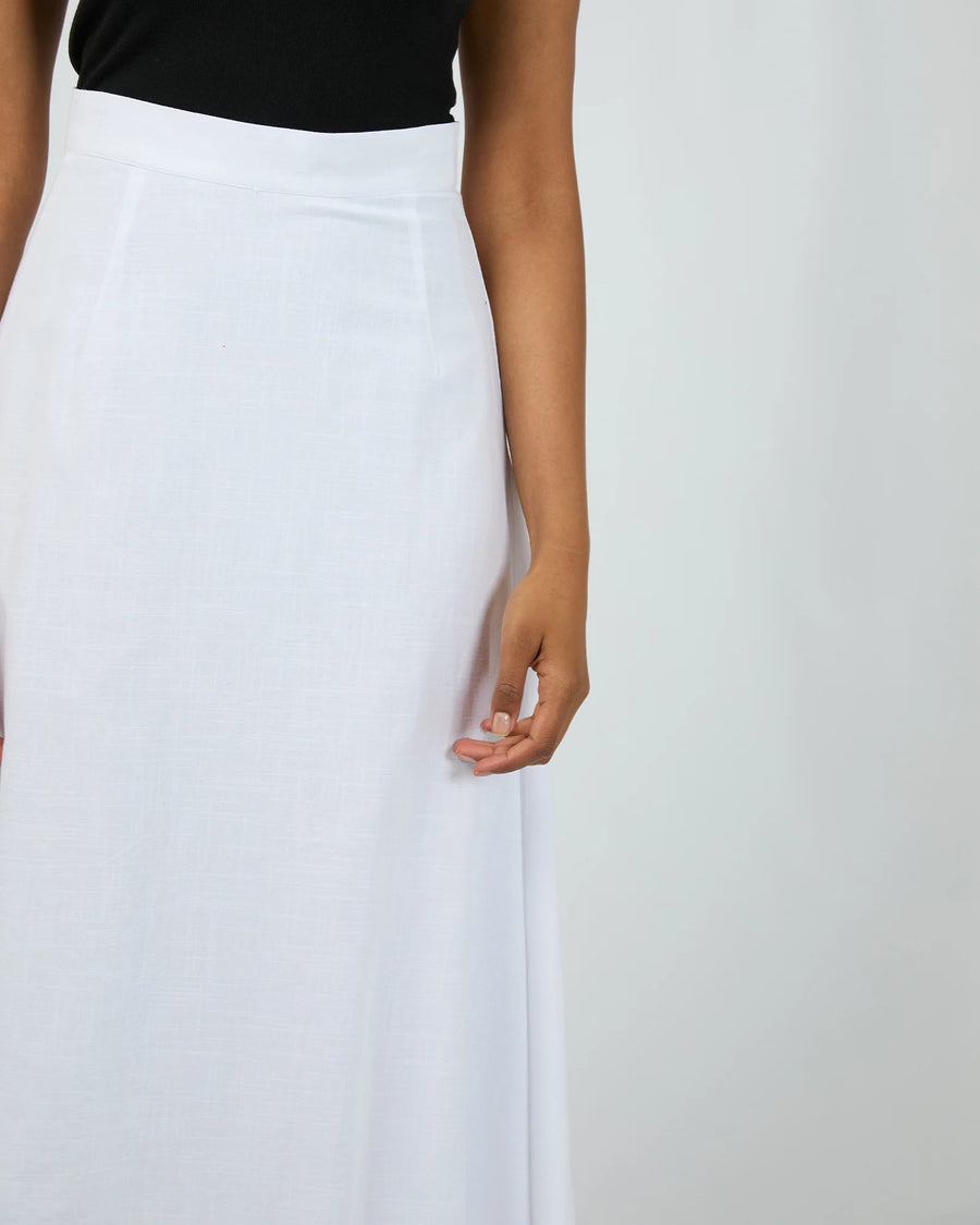 All About Eve - Essential Maxi Skirt - White