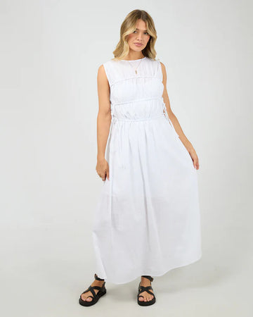All About Eve - Lou Lou Tie Maxi Dress - White