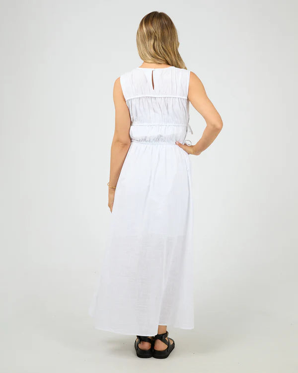 All About Eve - Lou Lou Tie Maxi Dress - White