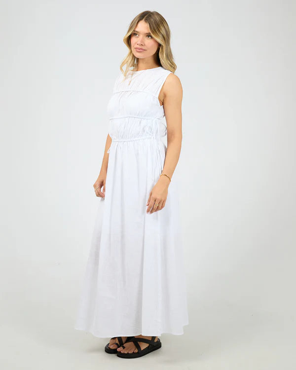 All About Eve - Lou Lou Tie Maxi Dress - White