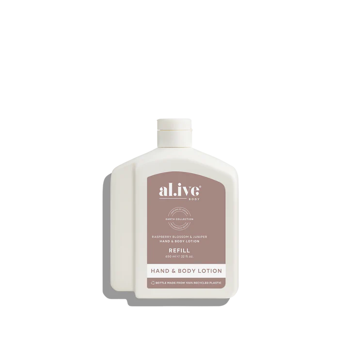 Al.ive Body - 650ml Lotion Refill - Raspberry Blossom & Juniper