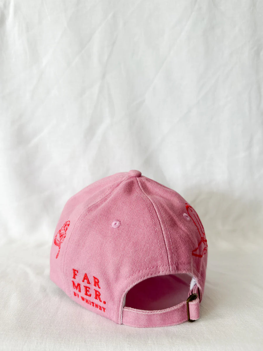 Whitney Spicer Art - 'FAR MER Icons' Pink Cap