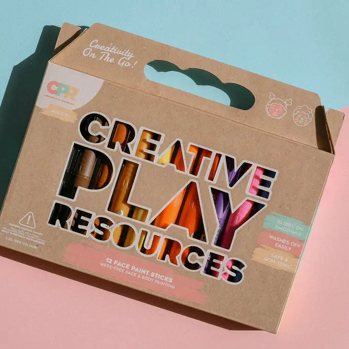 Creative Play Resources - Face Paint Sticks - 12 Pack