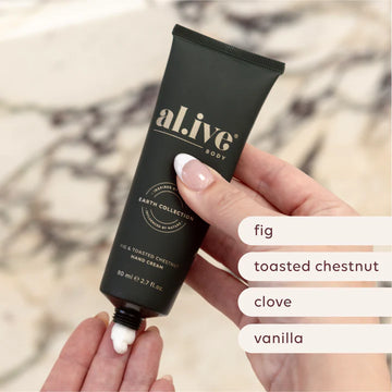 Al.ive Body - Hand Cream Cracker Fig & Toasted Chestnut