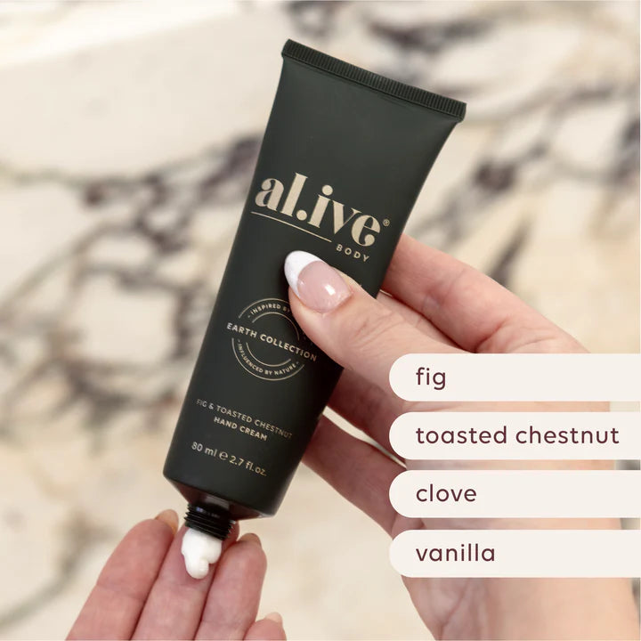 Al.ive Body - Hand Cream Cracker Fig & Toasted Chestnut