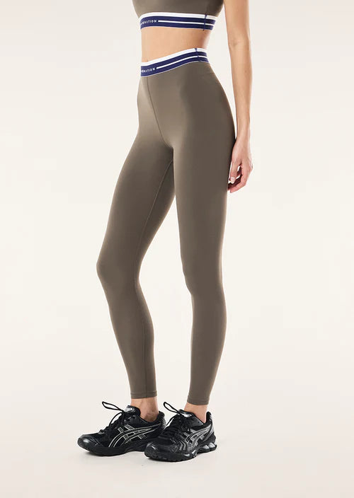 P.E Nation - Avant Full Length Leggings in Major Brown