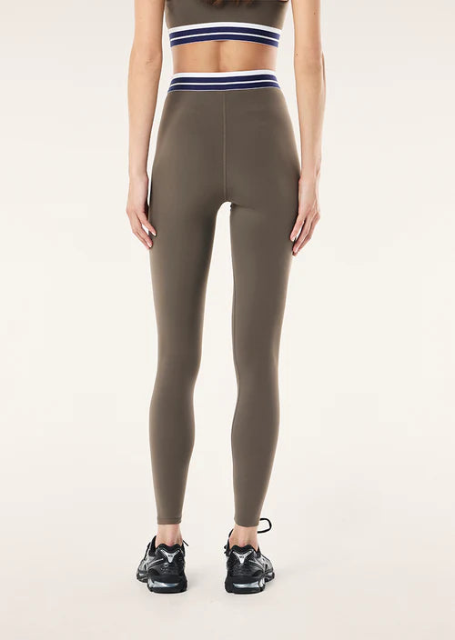 P.E Nation - Avant Full Length Leggings in Major Brown