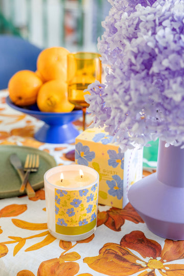 Frankie Gusti - HOLIDAY SERIES CANDLE - BASIL + MELON
