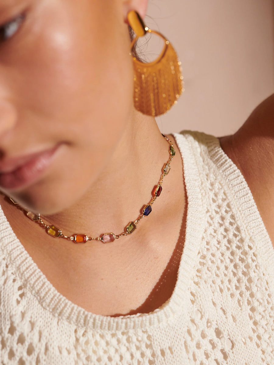 Angels Whisper - Sorrento Vivid 18k Gold Plated Necklace