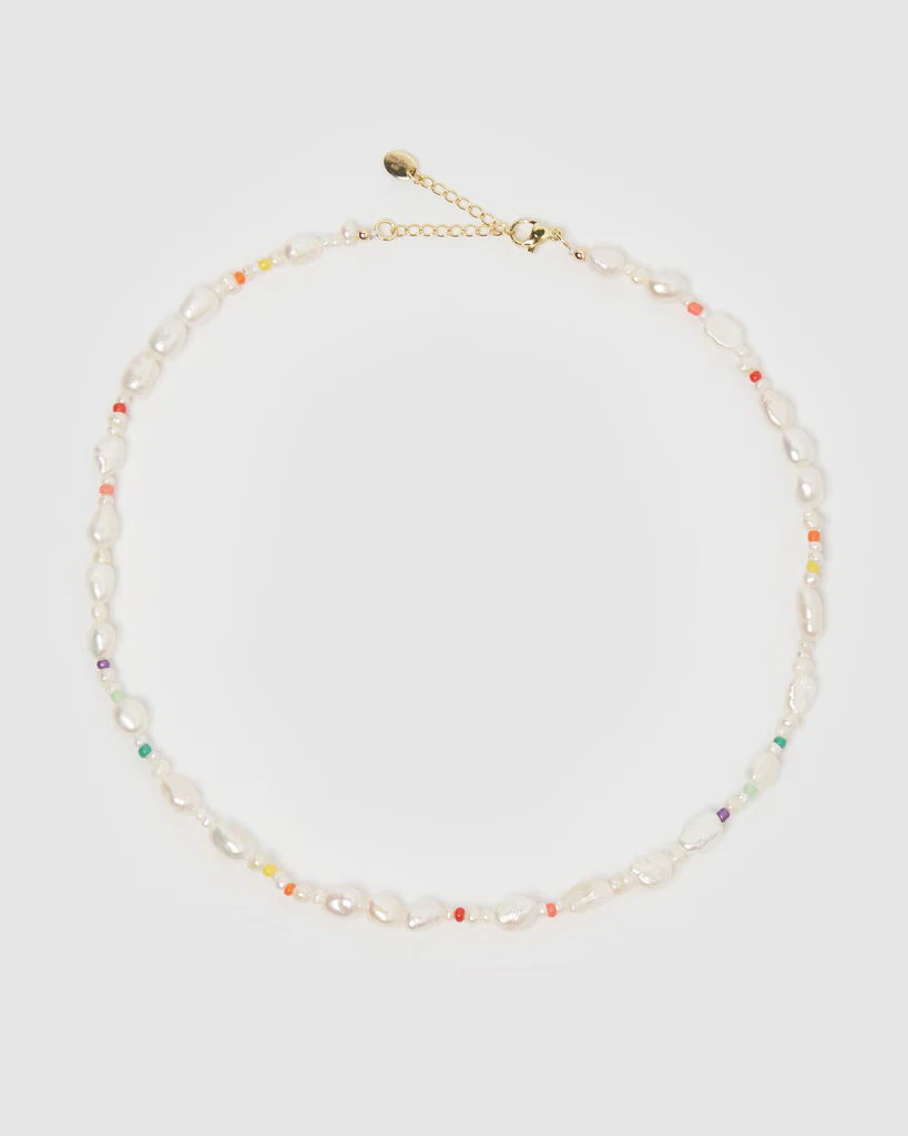 Miz Casa & Co - Aliah Choker Pearl - Multi