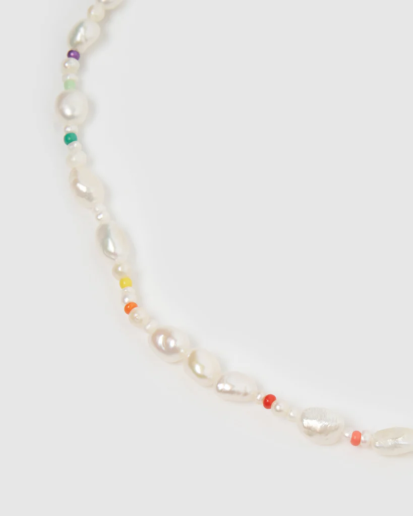 Miz Casa & Co - Aliah Choker Pearl - Multi
