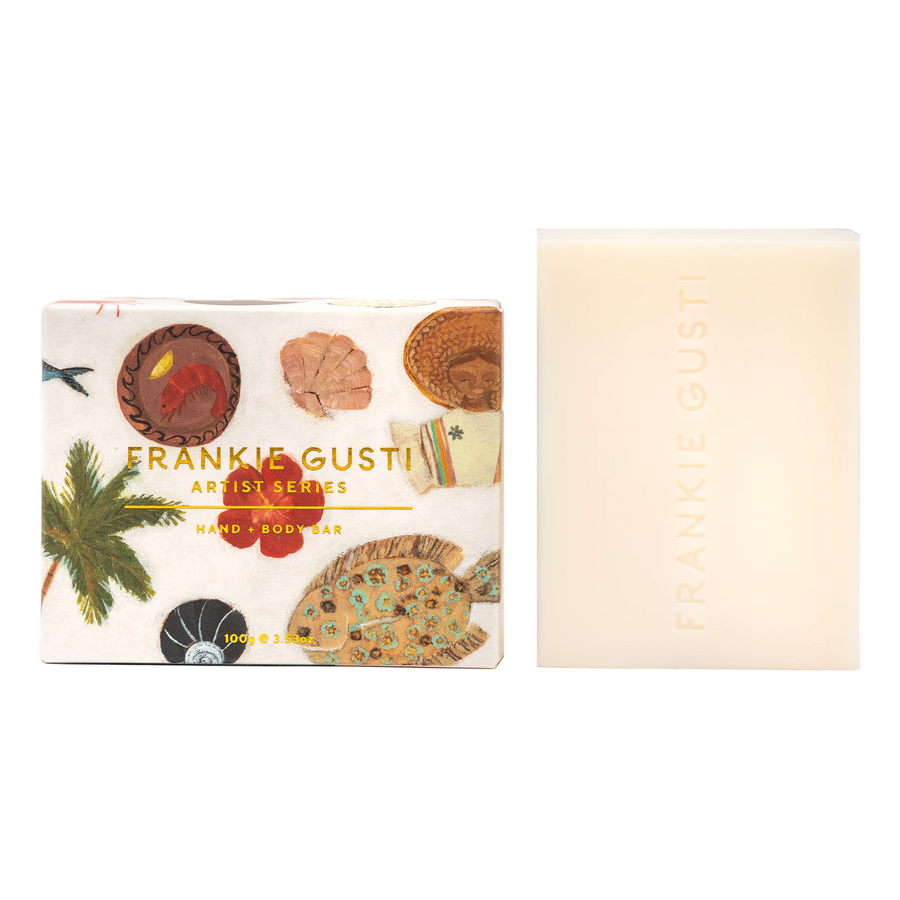 Frankie Gusti - HAND + BODY BAR - OLIVE LEAF, CITRUS + SALT