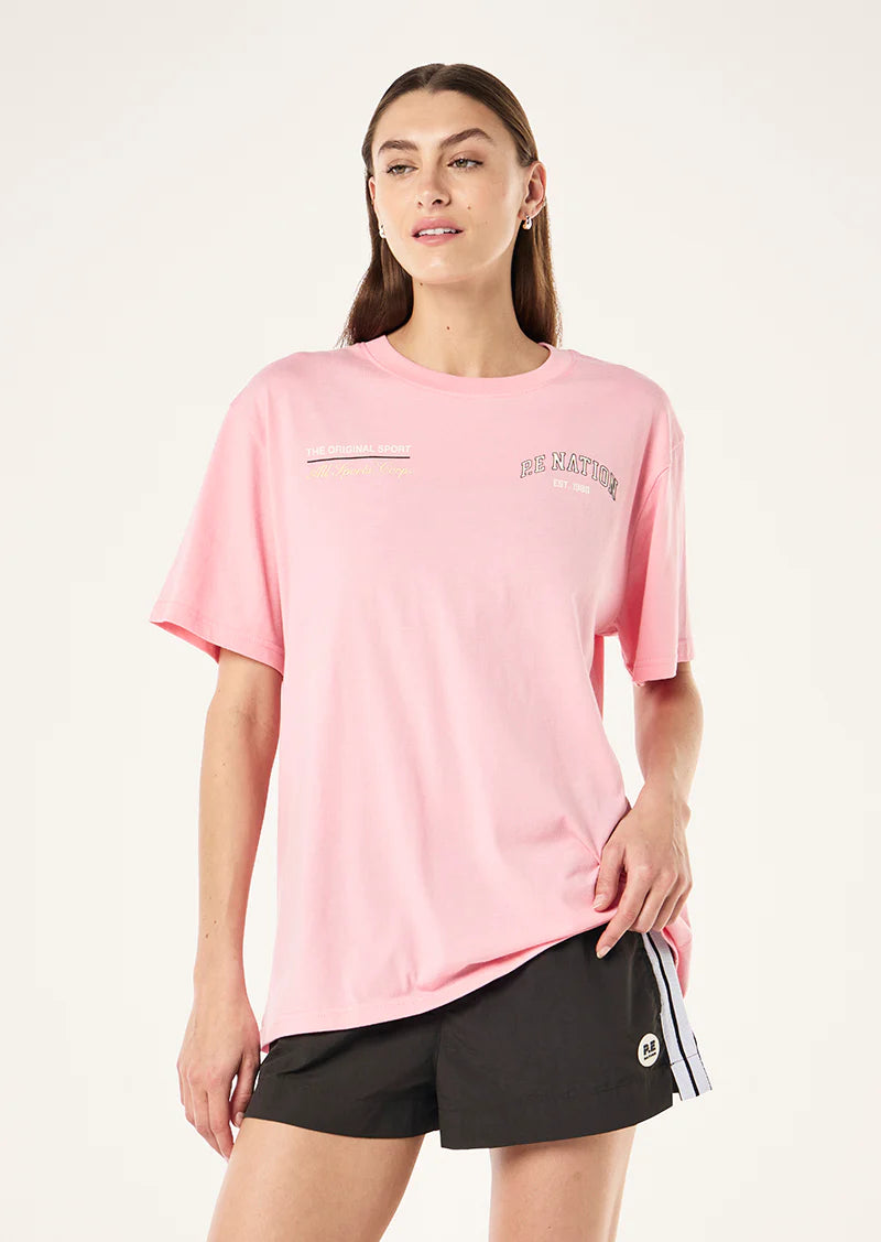 P.E Nation - Base Tee - Candy Pink