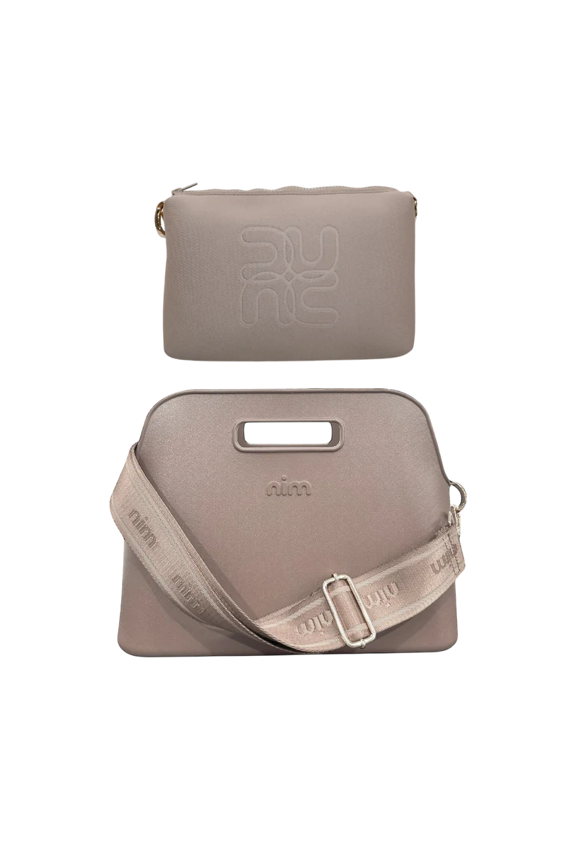 Nim - BB Tote Set - Taupe