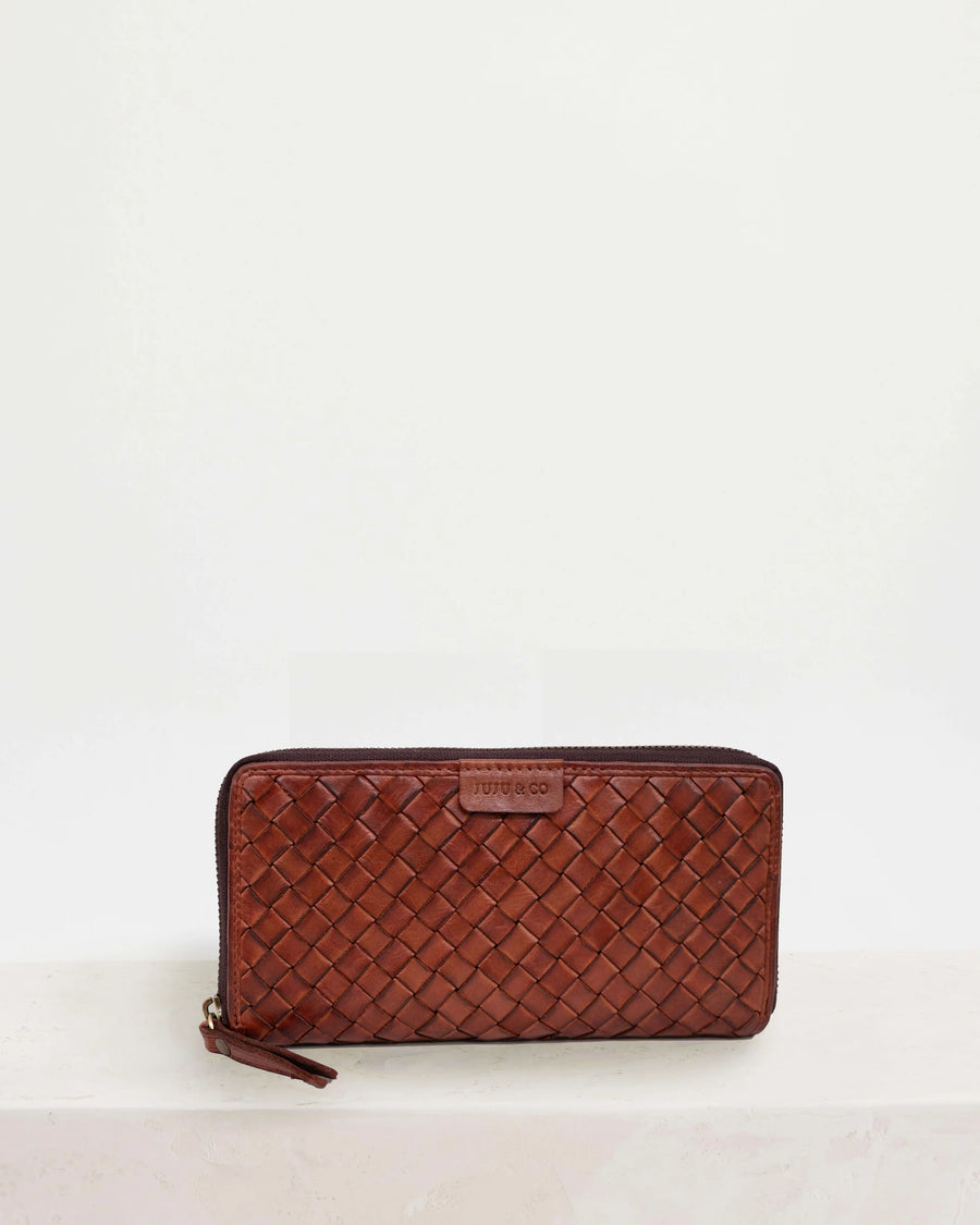 Juju & Co - Large Basque Wallet Amber
